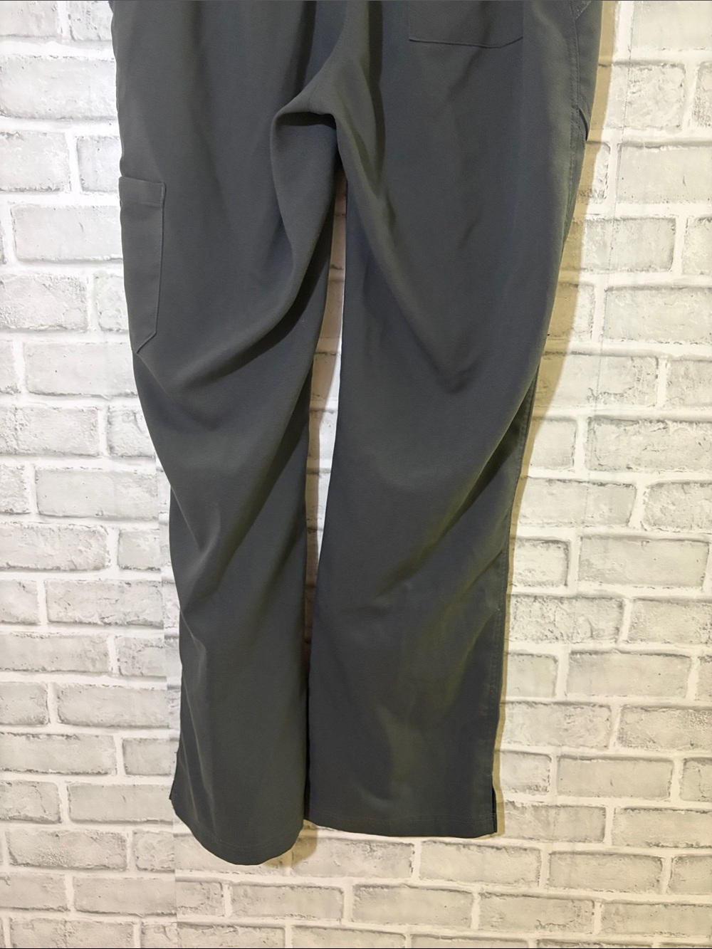 Mobb mentality Gray Drawstring scrubs Cargo Jogger Pants, small - Picture 5 of 6